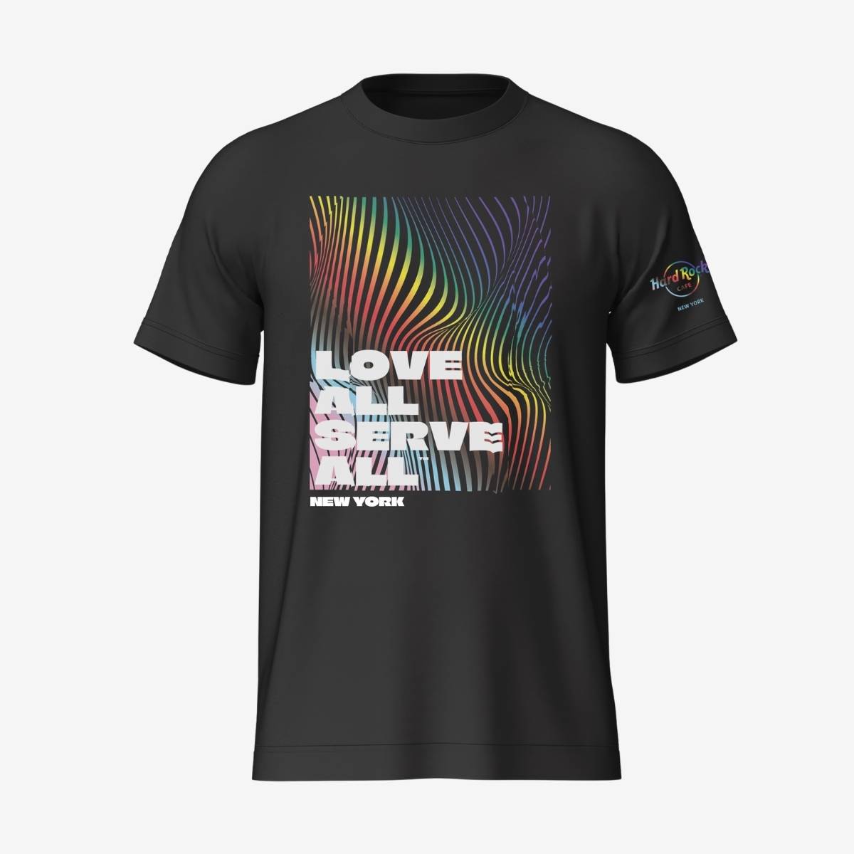 2026 Pride Wave Tee in Black image number 1